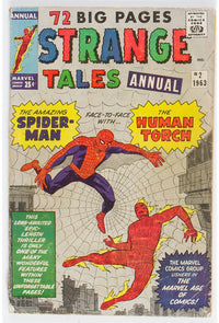 1963 Strange Tales Annual 2 LOWER GRADE - 1ST SPIDEY CROSSOVER