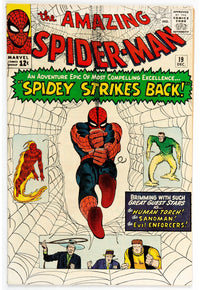 1964 Amazing Spider-Man 19 HIGH GRADE - 1ST APP OF MAC GARGAN