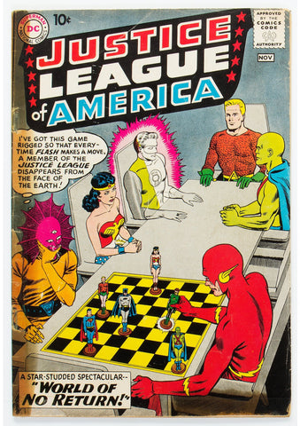 1960 Justice League of America 1 LOWER GRADE - 1ST APP DESPERO