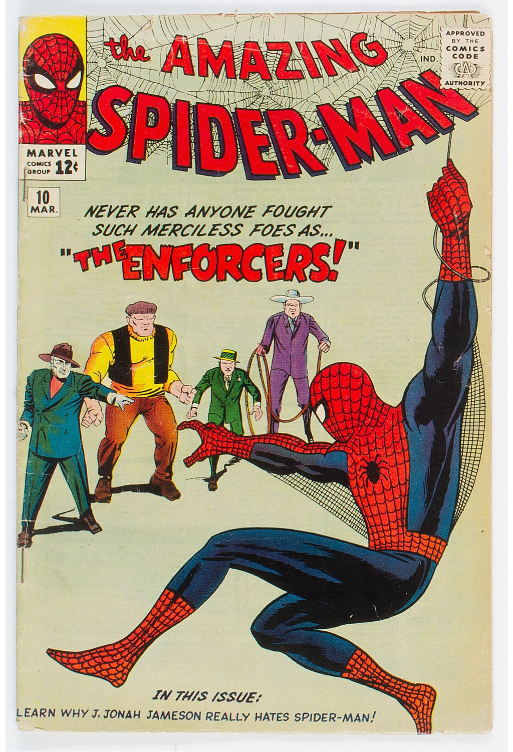 1964 Amazing Spider-Man 10 MID GRADE SHARP - 1ST APPEARANCE OF ENFORCERS