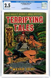 Terrifying Tales 14 CGC 2.5