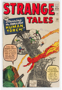 1962 Strange Tales 101 HIGHER GRADE - 1ST SOLO HUMAN TORCH STORY