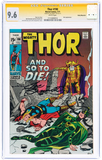 Thor 190 CGC 9.6 SS JOE SINNOTT ROCKY MOUNTAIN PEDIGREE