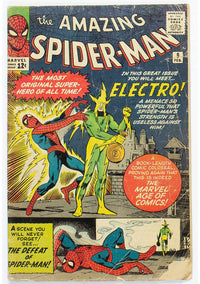 1964 Amazing Spider-Man 9 LOWER GRADE - 1ST APPEARANCE OF ELECTRO