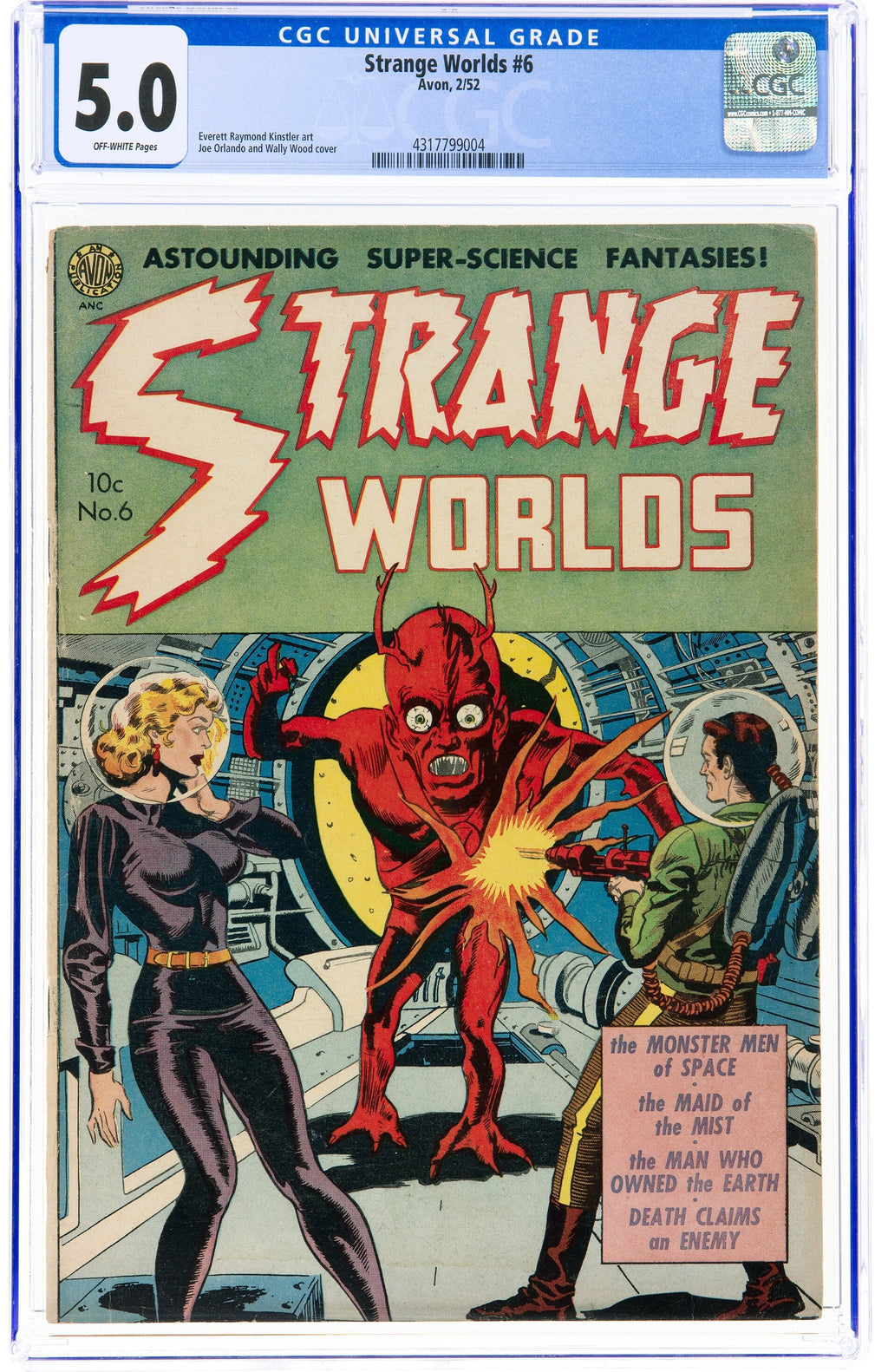 Strange Worlds 6 CGC 5.0