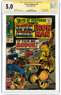 Tales of Suspense 94 CGC 5.0 SS JOE SINNOTT