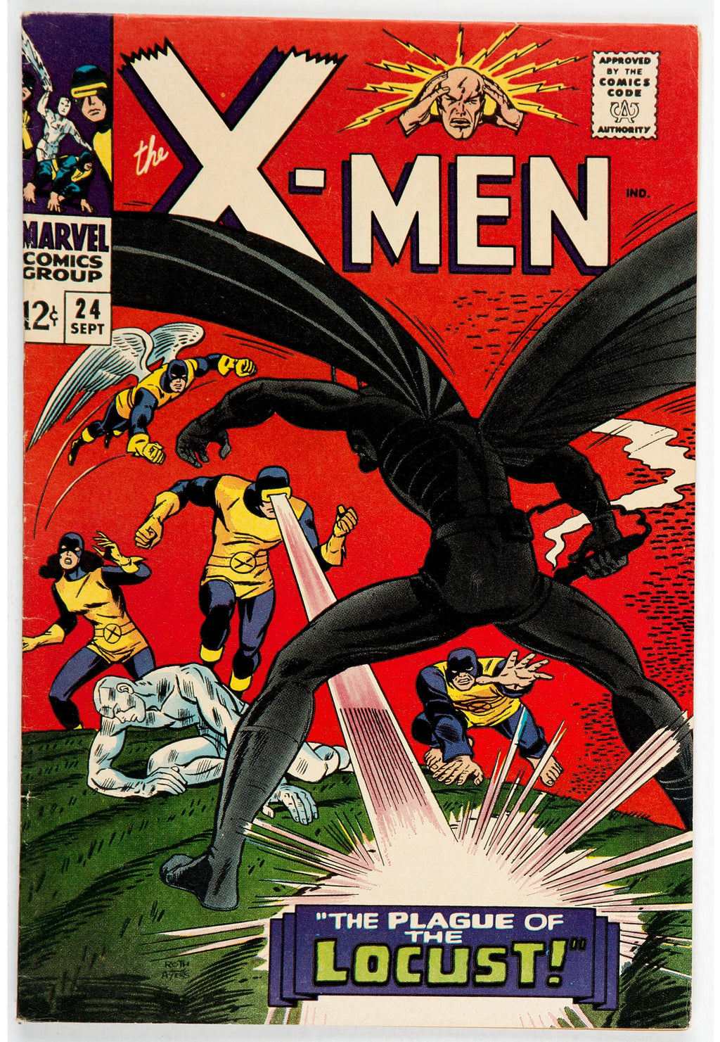 1966 X-Men 24 HIGH GRADE - 1ST APP LOCUST