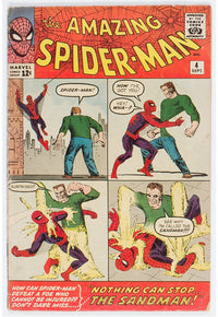 1963 Amazing Spider-Man 4 MID GRADE - 1ST APPEARANCE OF SANDMAN