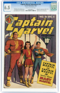 Captain Marvel Adventures 18 CGC 6.5