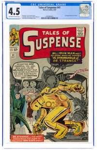 Tales of Suspense 41 CGC 4.5