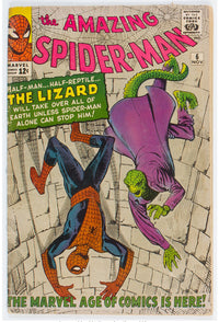 1963 Amazing Spider-Man 6 MID GRADE - 1ST APPEARANCE OF LIZARD