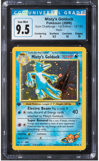 2000 Misty's Golduck Gym Challenge 1st Edition Holo 12/132 CGC 9.5