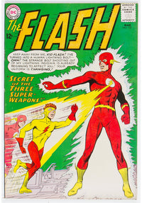 1963 The Flash 135 HIGH GRADE - 1ST KID FLASH YELLOW COSTUME