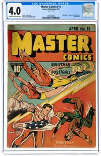 Master Comics 13 CGC 4.0