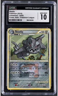 2010 Steelix Pokemon Unleased 24/95 Cross Holo CGC 10