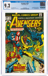 Avengers 144 CGC 9.2 WHITE PAGES