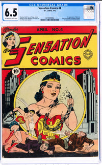 Sensation Comics 4 CGC 6.5