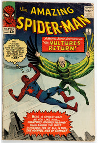 1963 Amazing Spider-Man 7 LOWER GRADE - 2ND APPEARANCE OF VULTURE