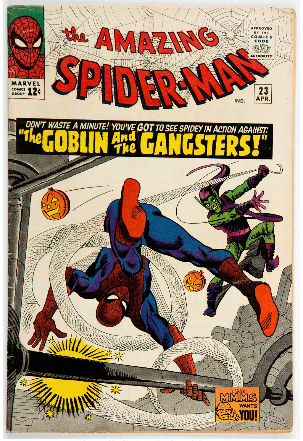 1963 Amazing Spider-Man 23 MID GRADE - 3RD APPEARANCE OF GREEN GOBLIN