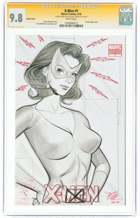 X-Men 1 CGC 9.8 SS SKETCH COVER