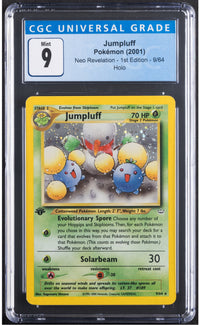 2001 Jumpluff Pokemon Neo Revelation Holo 1st Edition 9/64 CGC 9