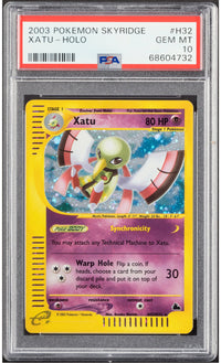 2003 Xatu Pokemon Skyridge Holo H32 PSA 10