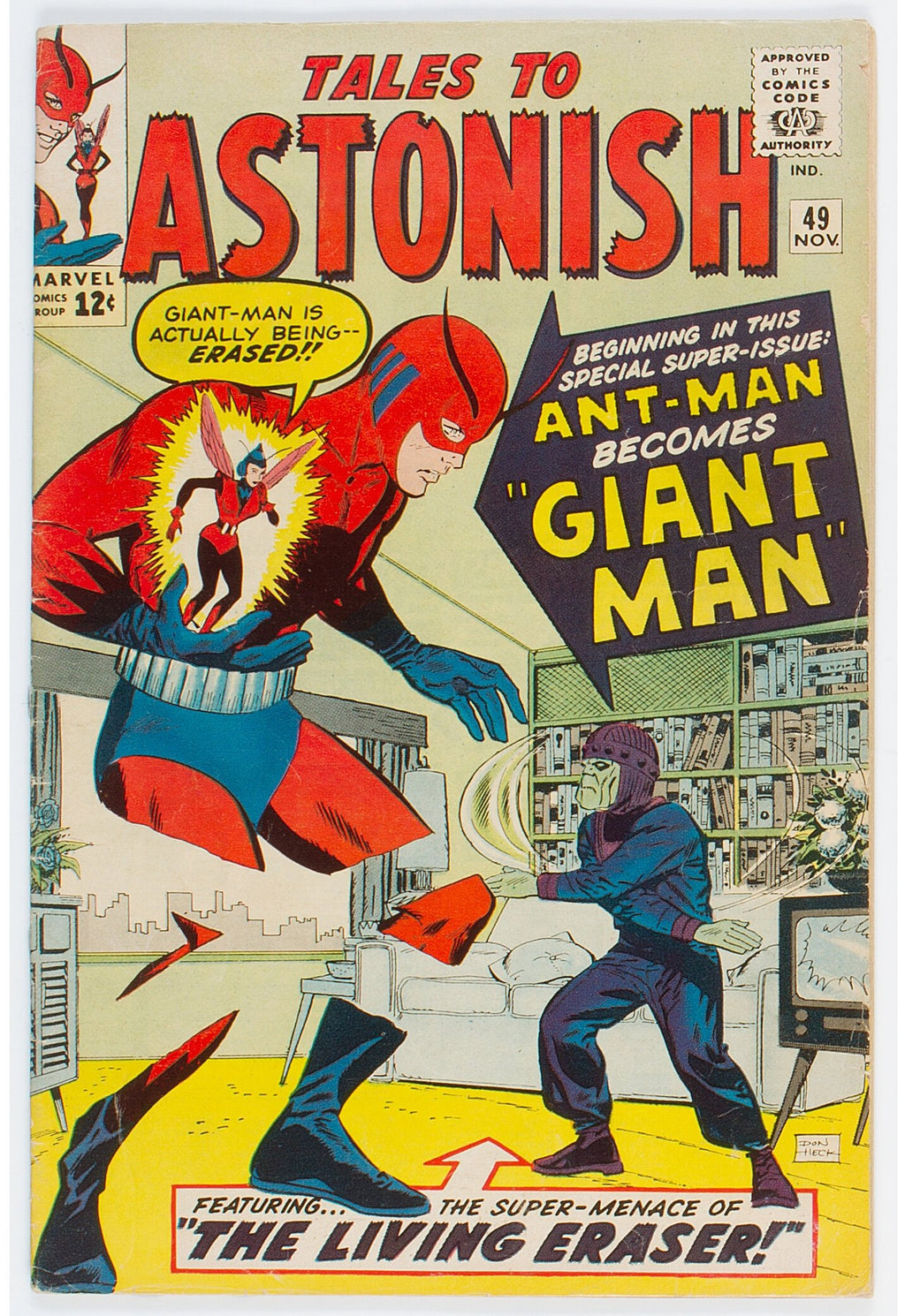 Tales to Astonish 49 HIGHER GRADE - ANT-MAN BECOMES GIANT MAN