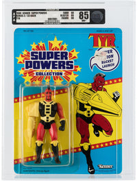 Super Powers Collection TYR Series 3 / 33 Back AFA 85