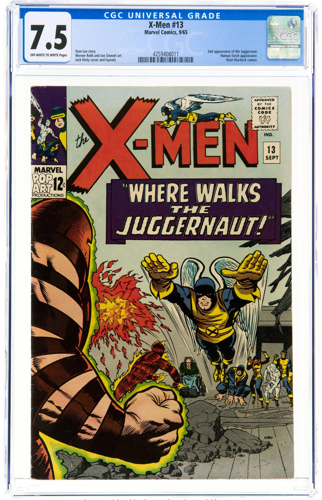 X-Men 13 CGC 7.5