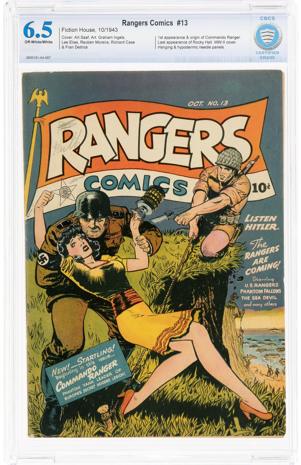 Rangers Comics 13 CBCS 6.5