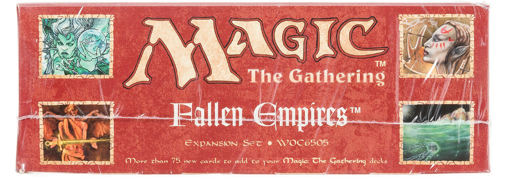 1994 Magic: The Gathering Fallen Empires Set Sealed Booster Box 2