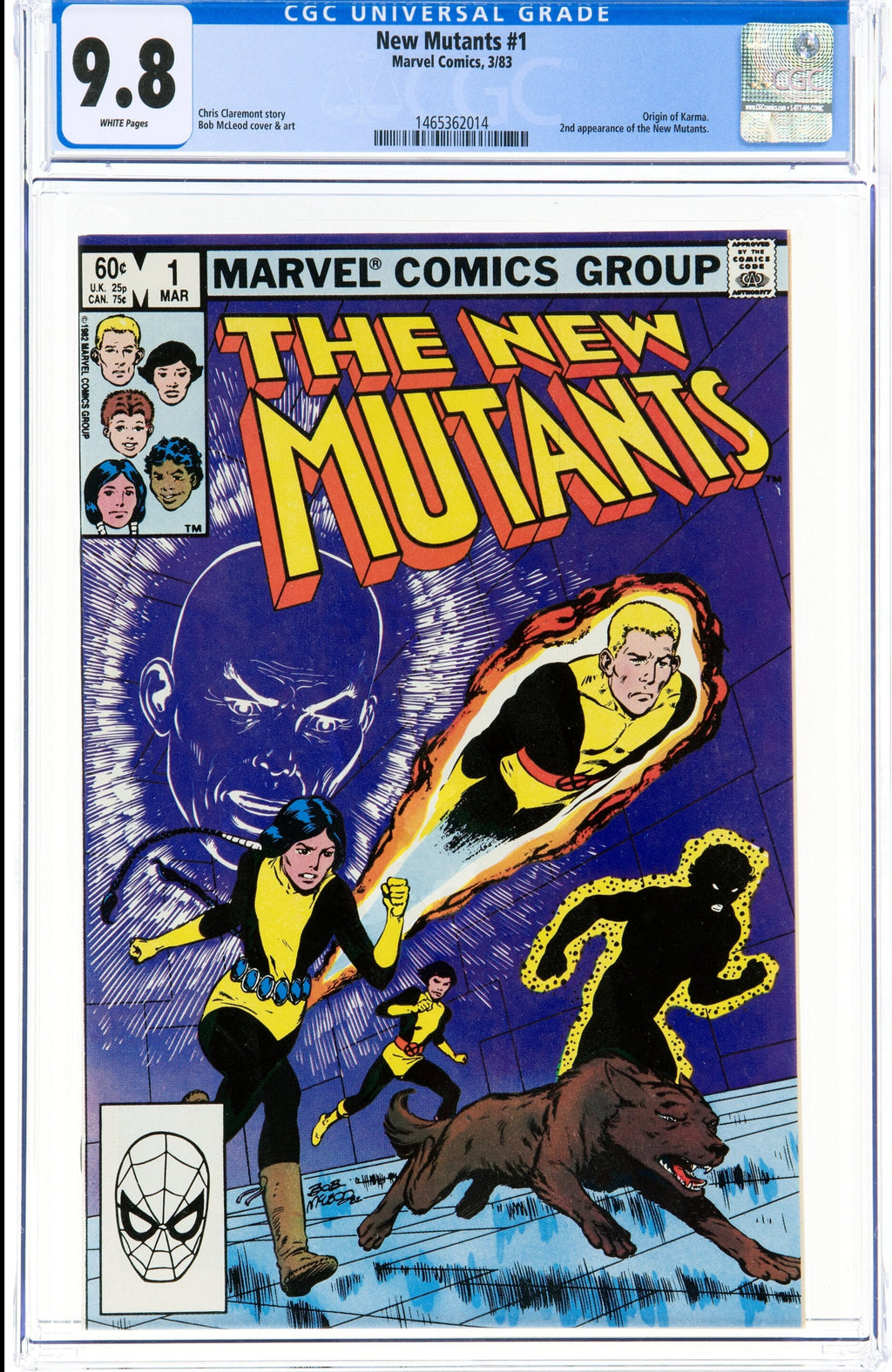 New Mutants 1 CGC 9.8