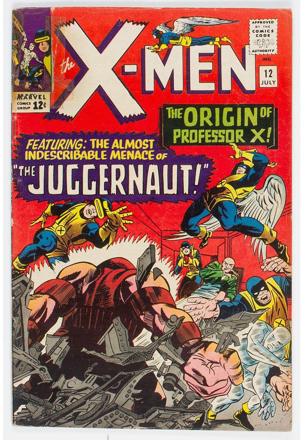 1965 X-Men 12 LOWER GRADE - 1ST APP OF JUGGERNAUT