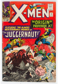 1965 X-Men 12 LOWER GRADE - 1ST APP OF JUGGERNAUT