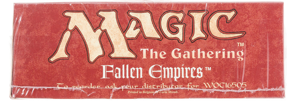 1994 Magic: The Gathering Fallen Empires Set Sealed Booster Box 2