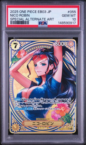 2026 One Piece EB03-055 Nico Robin HEROINES PSA 10