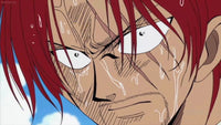 Original One Piece Anime Cel Shanks VS. SEA KING ZEQO136