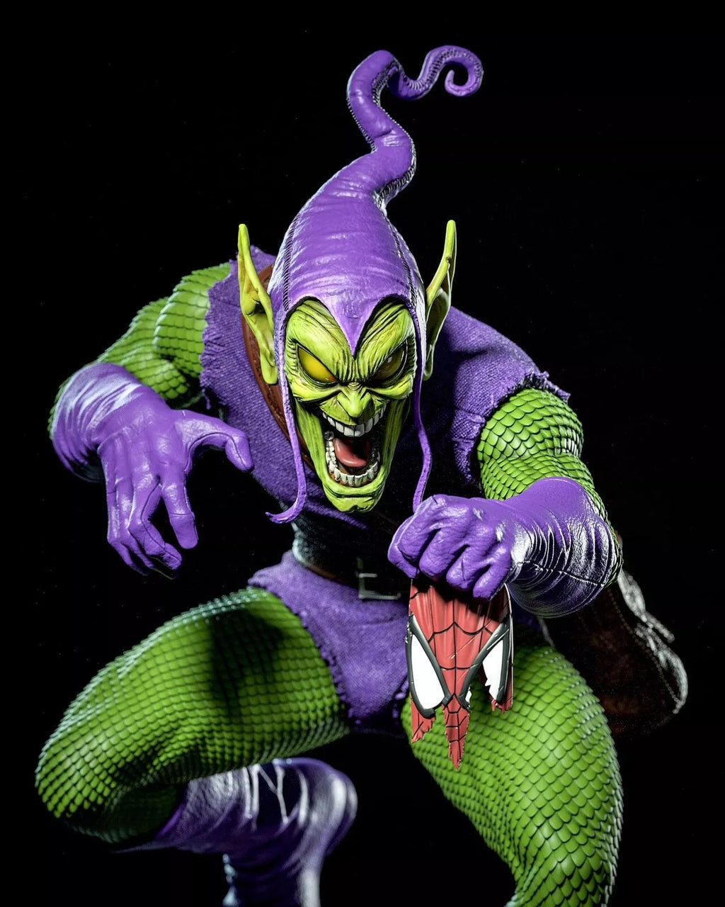 NEW MADX Green Goblin 1/4 Scale CUSTOM Fan Art Statue SIDESHOW