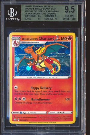 Special Delivery Charizard SWSH075 Pokemon Promo Mint 9.5 09-14789-59031