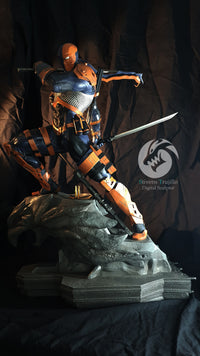 NEW Deathstroke Statue 1/4 SCALE STATUE Custom SIDESHOW