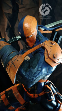 NEW Deathstroke Statue 1/4 SCALE STATUE Custom SIDESHOW