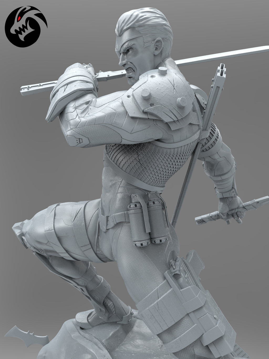 NEW Deathstroke Statue 1/4 SCALE STATUE Custom SIDESHOW