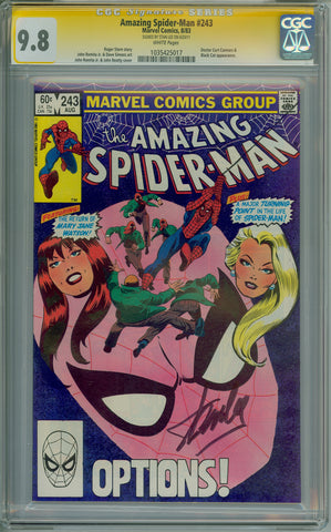 Amazing Spider-Man 243 CGC 9.8 SS STAN LEE