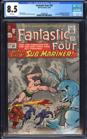 Fantastic Four 33 CGC 8.5