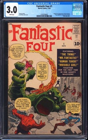 Fantastic Four #1 CGC 3.0