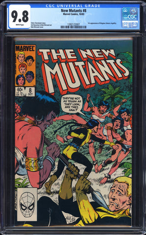 New Mutants #8 CGC 9.8