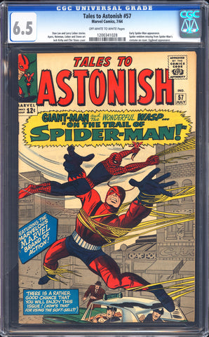 Tales to Astonish #57 CGC 6.5