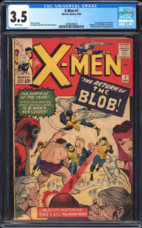 X-Men #7 CGC 3.5