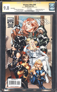 Uncanny X-Men #500 CGC 9.8 - SS Rachel & Terry Dodson