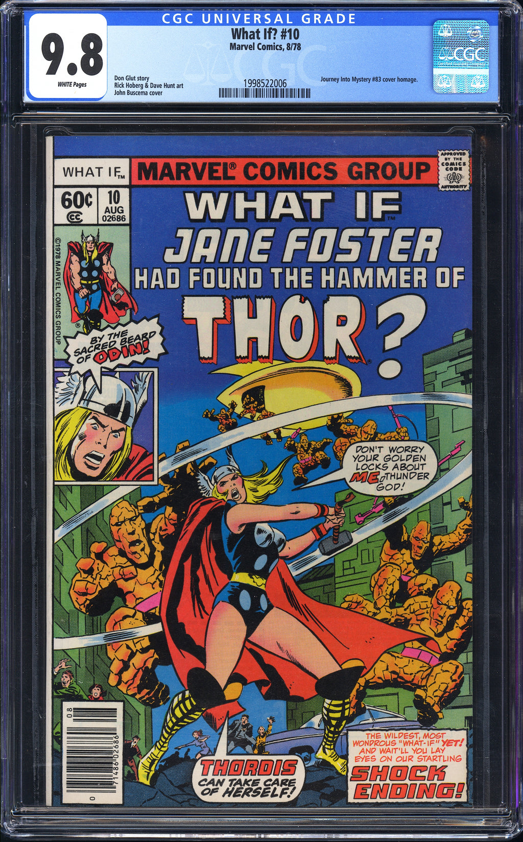 What If? 10 CGC 9.8